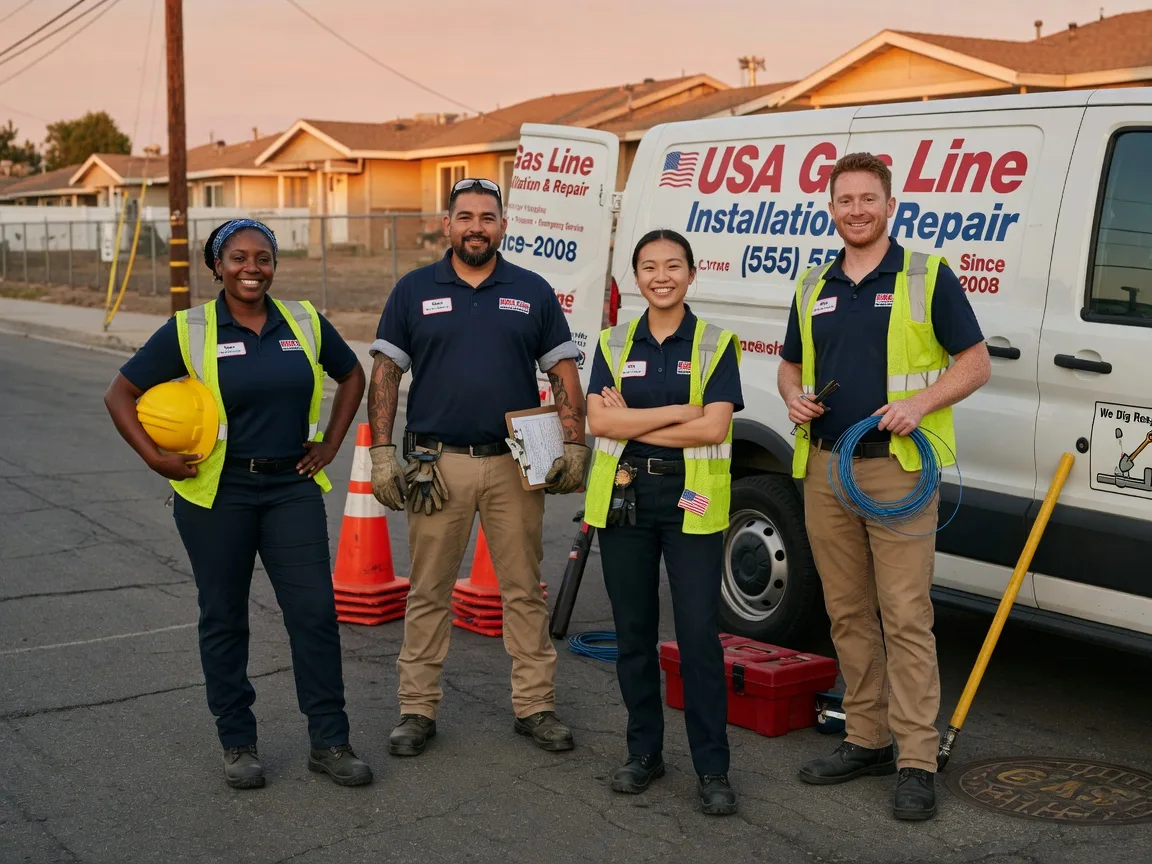 Gas Line Installation company in Spragueville, IA